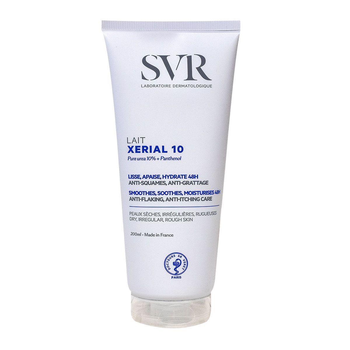 Svr Xerial 10 Lait Corps Anti-Squames, Anti-Grattage 200ml