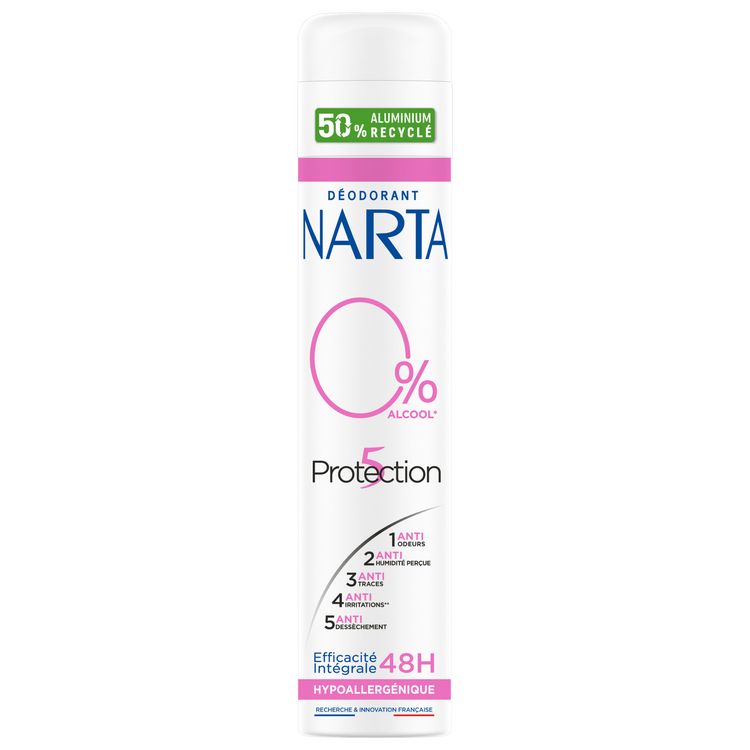 Narta - Déodorant Spray Fraîcheur Propre Protection 5 - 200ml