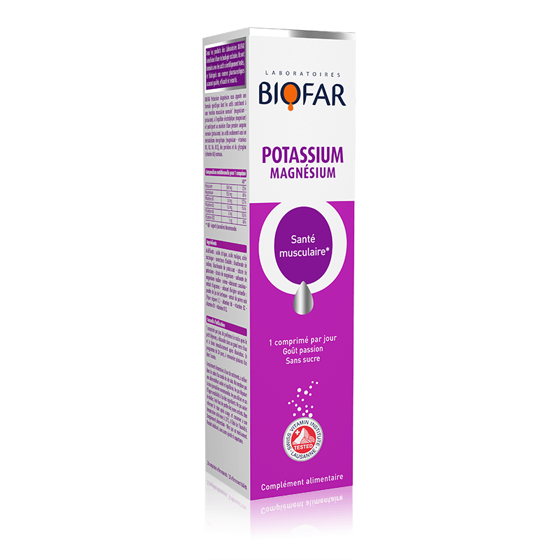 Biofar Potassium Magnesium Comprimé Effervescent B/20