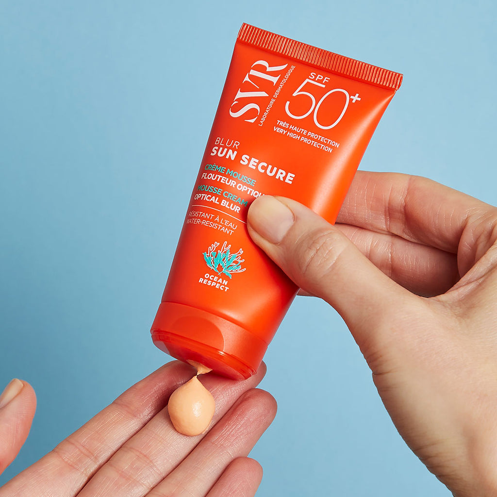 Svr Sun Secure Blur Creme Mousse Flouteur Optique 50ml