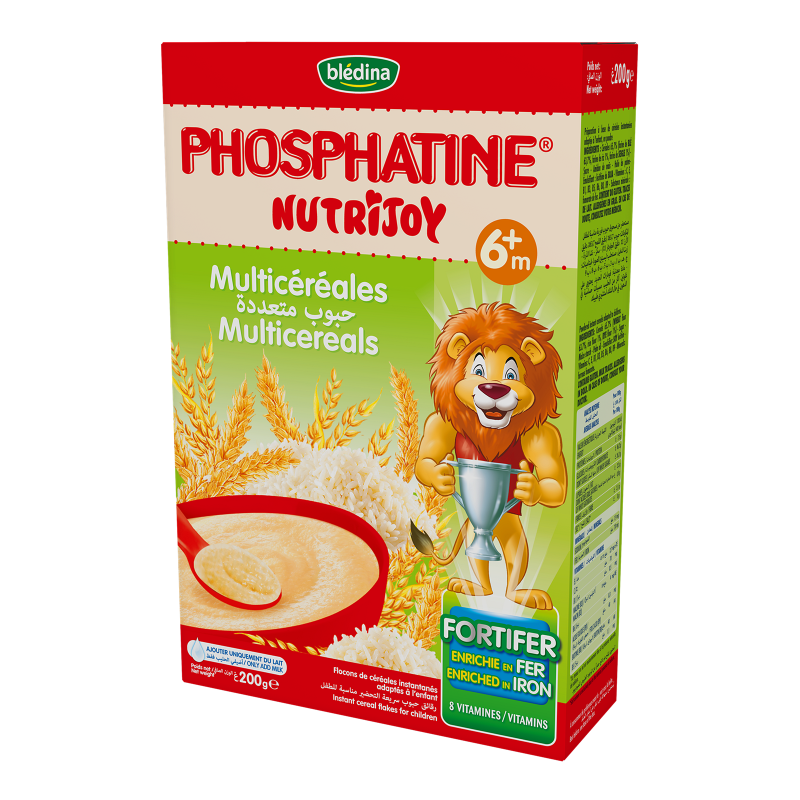 Phosphatine Multicéreales B/200g