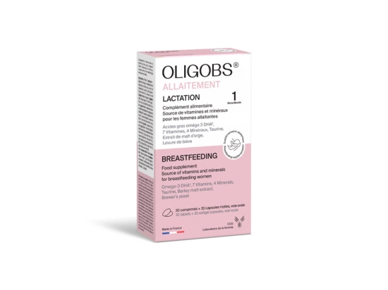 Oligobs Allaitement Omega3  Cp B/30+30