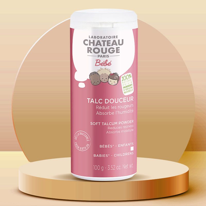 Château Rouge Talc Bebe 100g