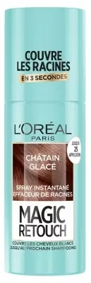 L'oréal Paris Magic Retouch Spray Racine 75 Ml - Teinte : Châtain Glacé
