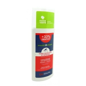 Moustikologne Lotion Anti-Moustzones Tropicales&Infestées 75 Ml + 25ml