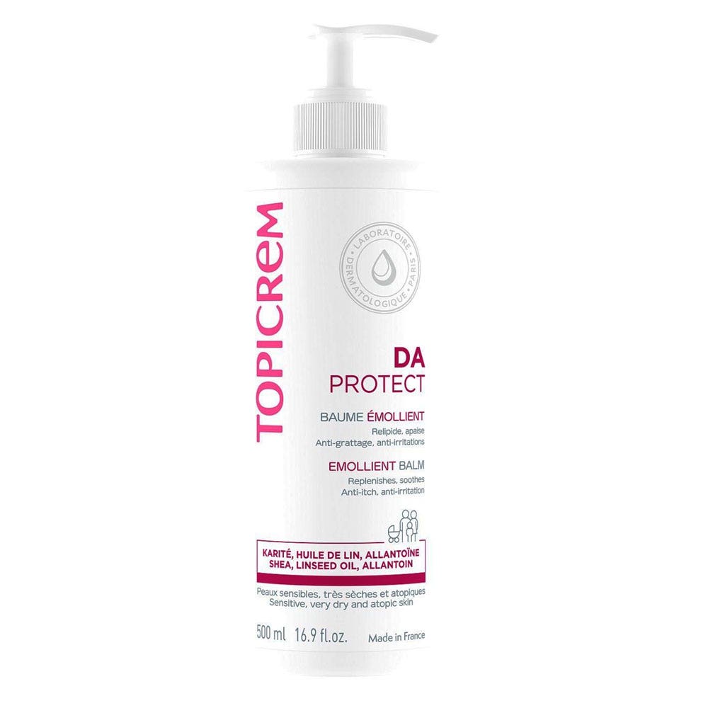 Topicrem Da Baume Emollient Peaux Sensibles Tres Seches Et Atopiques 500ml