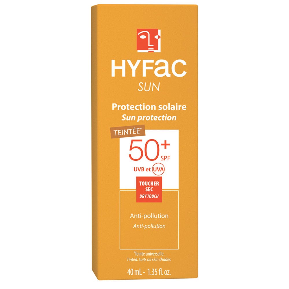 Hyfac Fotoker Sun Protection Solaire Teintée Spf50+ 40ml