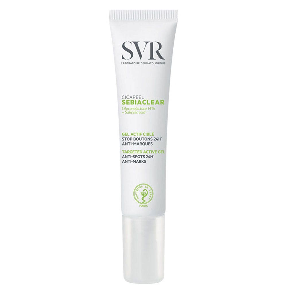 Svr Sebiaclear Cicapeel Gel Actif Cible Stop-Boutons 15ml