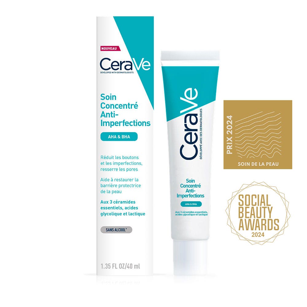 Cerave Face Soin Concentré Anti-Imperfections Peaux À Imperfections Et À Tendance Acnéique 40ml