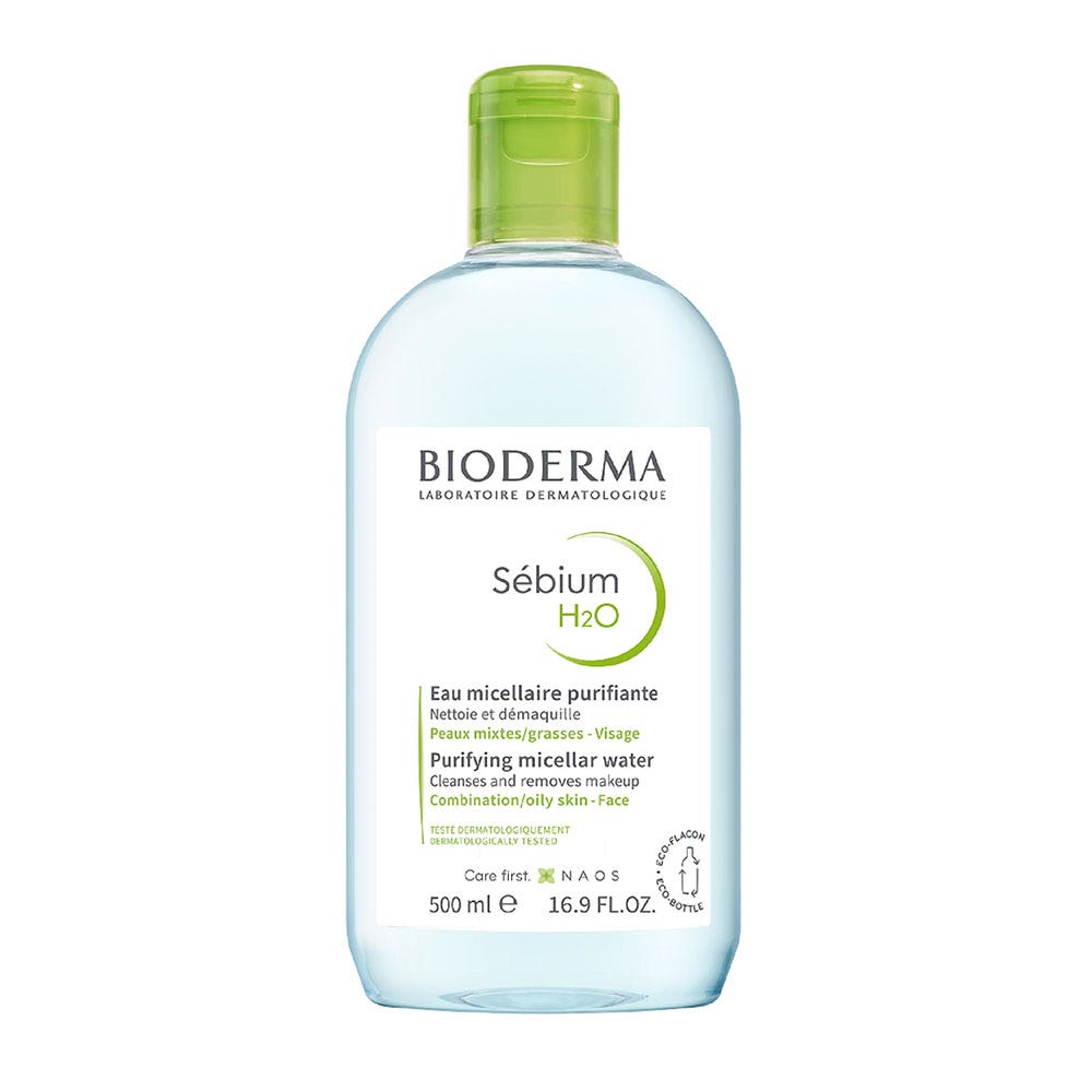 Bioderma Sebium H2o Eau Micellaire Purifiante Peaux Mixtes/Grasses 500ml
