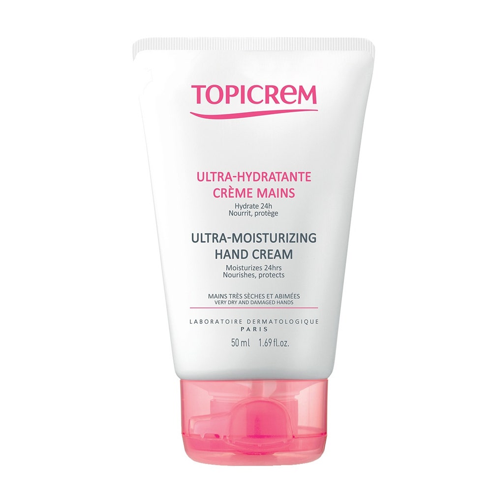 Topicrem Ultra-Hydratant Creme Mains Peaux Tres Seches Et Abimees 50ml