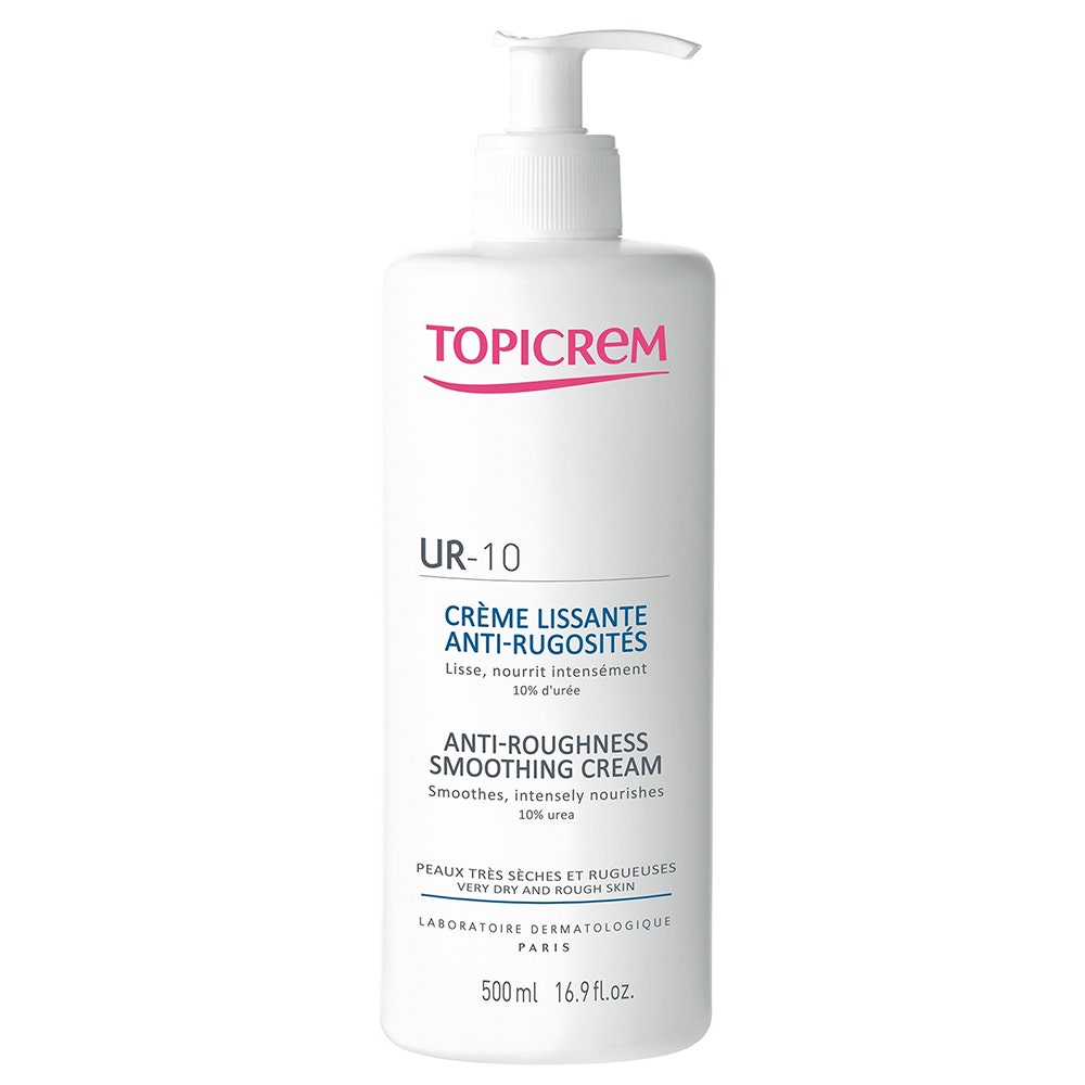 Topicrem Ur Creme Corps Lissante Anti Rugosites -10 Peaux Tres Seches 500ml