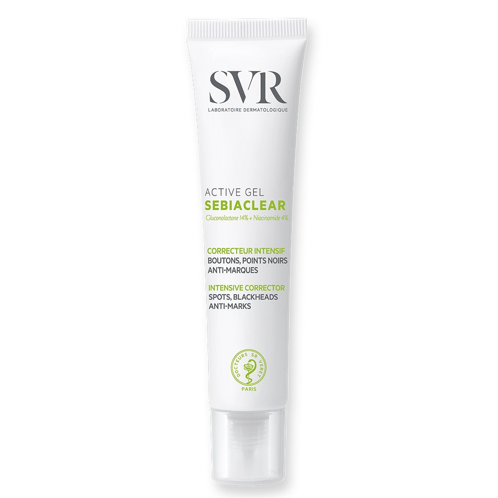 Svr Sebiaclear Correcteur Intensif Active Gel Boutons Points Noirs Et Anti Marques 40ml