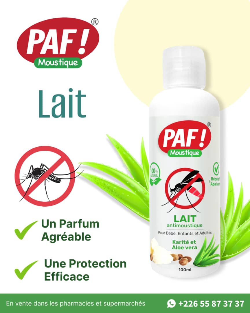 PAF Lait Antimoustique 100ml