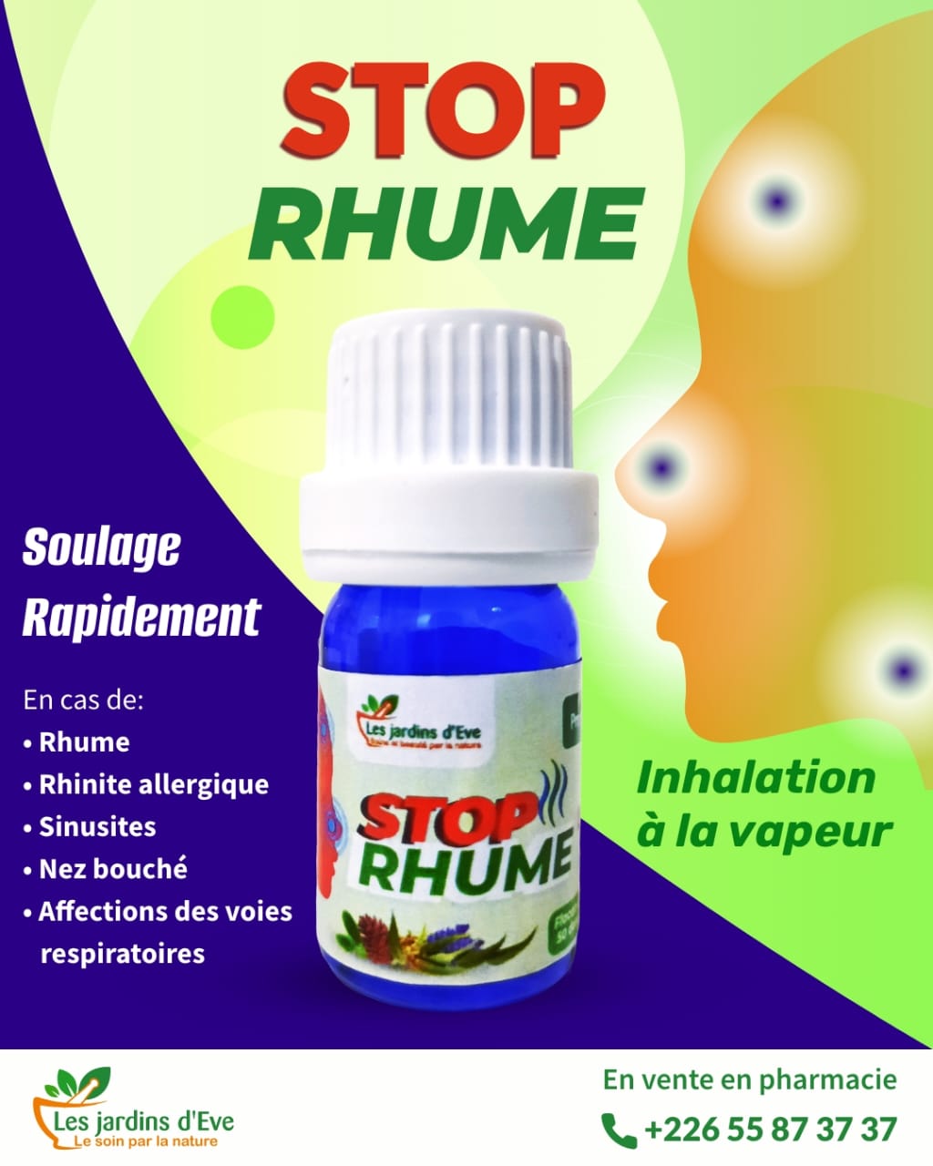 Les Jardins d'Eve Stop Rhume Inhalation 50 doses